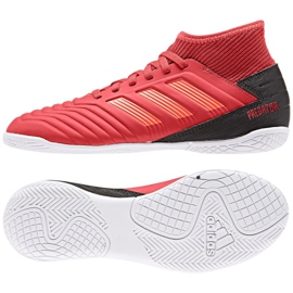 Indendørs sko adidas Predator 19.3 I Jr CM8544 rød rød