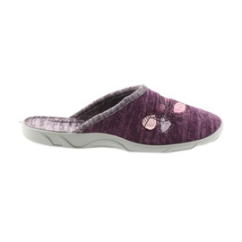 Befado damesko 235d152 hjemmesko violet