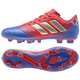 Adidas Nemeziz Messi 18.4 FxG M D97273 fodboldstøvler flerfarvet flerfarvet