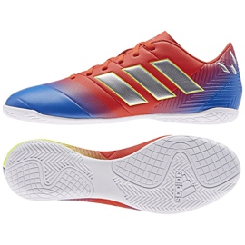 Indendørs sko adidas Nemeziz Messi 18.4 I M D97264 flerfarvet flerfarvet