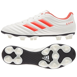 Adidas Copa 19.4 Sg M D98067 fodboldstøvler flerfarvet hvid