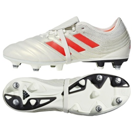 Adidas Copa Gloro 19.2 Sg M G28989 fodboldstøvler flerfarvet hvid