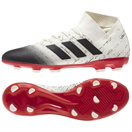 Adidas Nemeziz 18.3 Fg M BB9437 fodboldstøvler hvid hvid