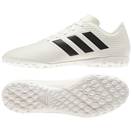 Adidas Nemeziz 18.4 TF M D97994 fodboldstøvler hvid
