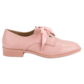 Tina&Co Bundet brogues lyserød