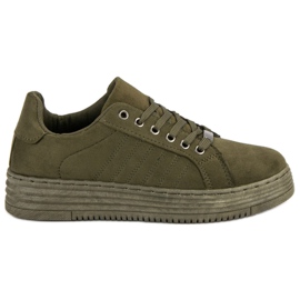 Sneakers på MCKEYLOR -platformen grøn