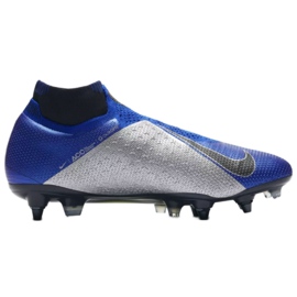 Nike Phantom Vsn Elite Df Sg Pro Ac M AO3264-400 fodboldsko blå blå