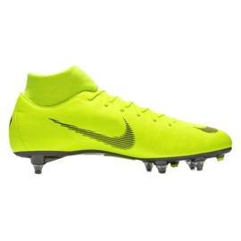 Nike Mercurial Superfly 6 Academy Sg Pro M AH7364-701 fodboldsko flerfarvet gul
