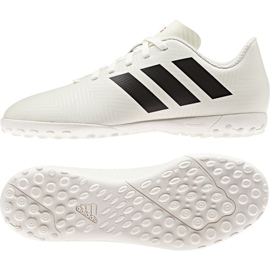 Adidas Nemeziz 18.4 Tf Jr CM8523 fodboldstøvler flerfarvet hvid