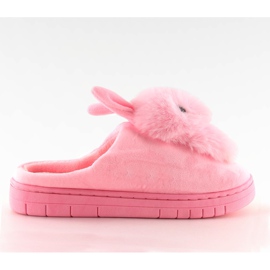 Kvinder pink tøfler kaniner MA01 Pink lyserød