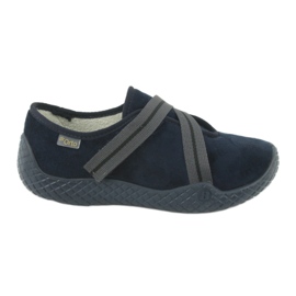 Befado Women's Shoes Pu-Young 434D015 Navy Blue blå