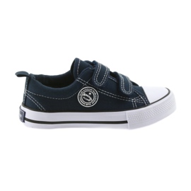 American Club Amerikanske sneakers børnesko sneakers hvid marine blå