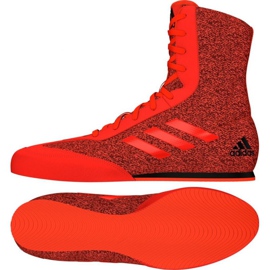 Adidas Box Hog Plus boksesko rød