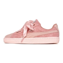 Puma Suede Heart Pebble W 365210 01 lyserød