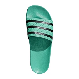 Adidas Originals Adilette Slides U CQ3100 sort grøn