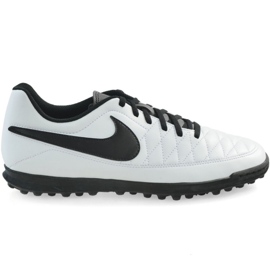 Nike Majestry Tf Jr AQ7896-107 fodboldstøvler hvid hvid