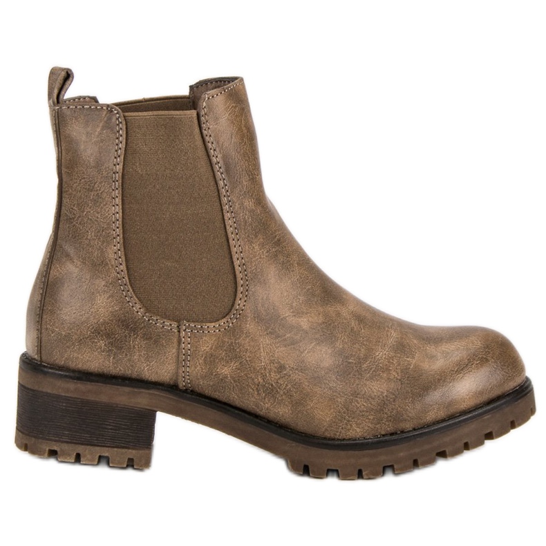 SDS Casual Chelsea støvler brun