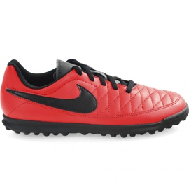 Nike Majestry Tf M AQ7901-600 fodboldsko rød rød