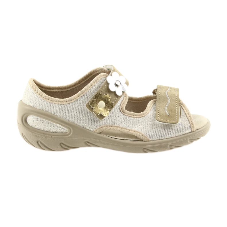 Befado børnesko pu sandaler 065X121 gul