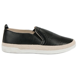 Openwork Slip On Sneakers sort