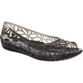 Crocs Isabella Jelly II Flad Sort Sort