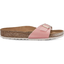Birkenstock Madrid 493 Creme Coral lyserød