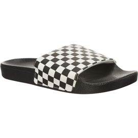 Vans Me Slide On IP9 Checkerboard White hvid sort
