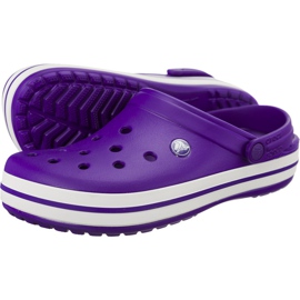 Crocs Krokbånd Ultraviolet Hvid flerfarvet