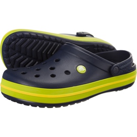 Crocs Crocband Navy Volt grøn citron