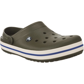 Crocs Crocband Dark Camo Green Stucco grøn