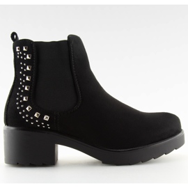 Jodhpur støvler med sorte knopper Z175 Black