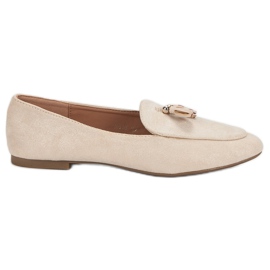 Small Swan Glitter loafers lyserød