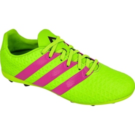 Adidas Ace 16.4 FxG Jr AF5034 fodboldstøvler grøn grøn