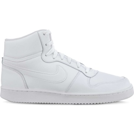 Nike Ebernon Mid 100 White White hvid