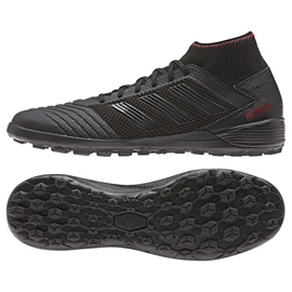 Adidas Predator 19.3 Tf M D97961 fodboldstøvler flerfarvet sort