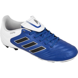 Adidas Copa 17.4 FxG Jr BA9734 fodboldstøvler blå blå