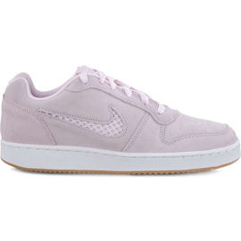 Nike Wmns Ebernon Low Prem 600 Pink Foam Pink Foam Black violet lyserød