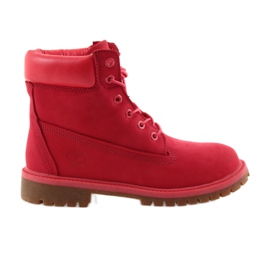 Timberland 6 INCH PREMIUM VANDTÆT rød