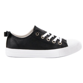 Sorte lave sneakers