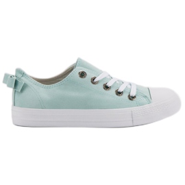 Mint lave sneakers grøn