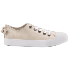 Beige lave sneakers