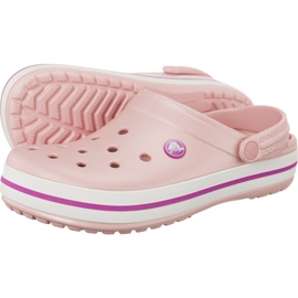 Crocs Crocband Pearl Pink Wild Orhid lyserød