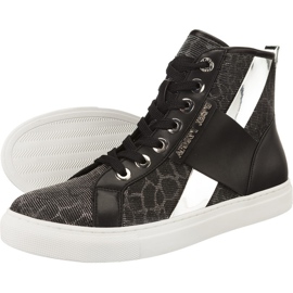 Armani Jeans Vævet Sneaker 7P566 00020 grå