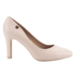 Vinceza Beige pumper