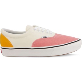 Vans Comfycush Era Canvas Strawberry Pink hvid gul flerfarvet lyserød