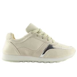 LR88082 Beige beige sportssko
