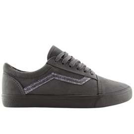 Grå Vans sneakers B318-10 Mørkegrå