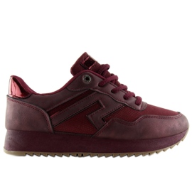 KB-091 Wine Red claret sportssko rød