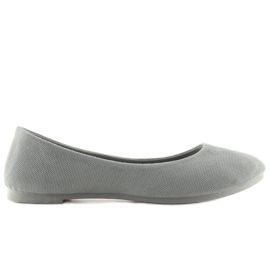 Grå kvinders ballerinaer JX1018 Grå