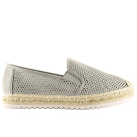 Grå Espadriller til kvinder 6602 Grå